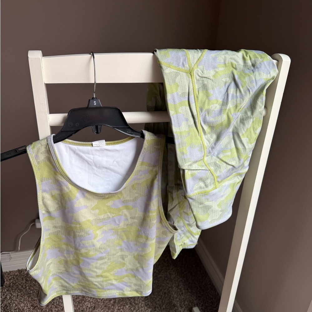 Camo Print Activewear Set